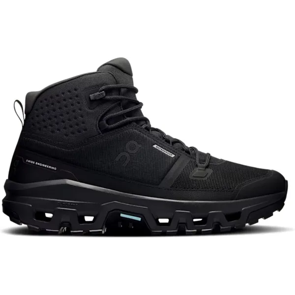 ON Cloudrock Mid WP Wandelsneakers heren Zwart 42.5