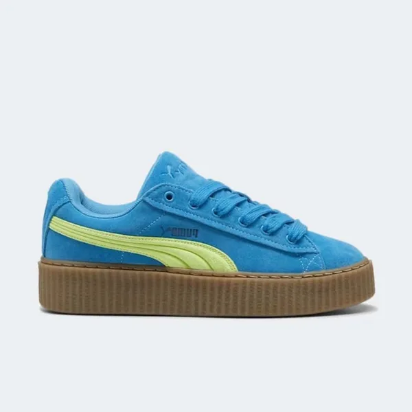 PUMA PUMA Rihanna Fenty Creeper Phatty - Maat 38 - Blauw / Sugared Almond - Suede - Sneakers Unisex — vergelijk prijzen bij 1 winkel
