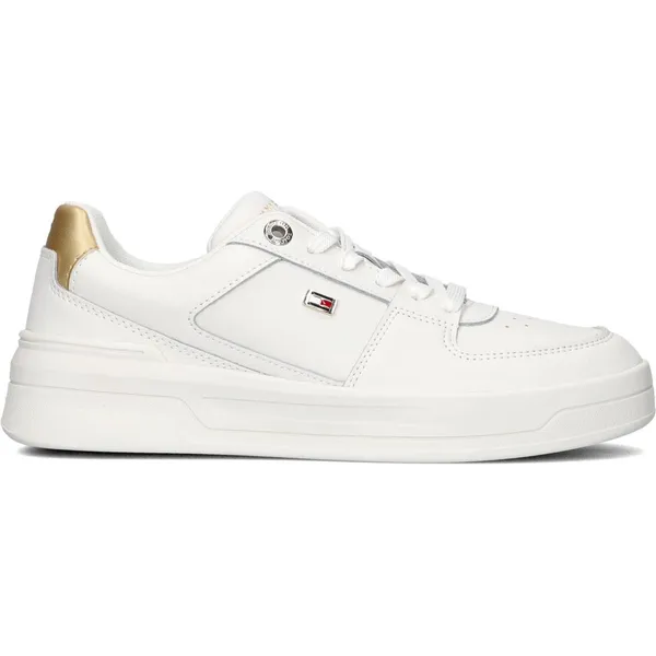 Tommy Hilfiger Tommy Hilfiger Essential Basket Sneaker Sneakers - Leer - Dames - Wit — vergelijk prijzen bij 1 winkel