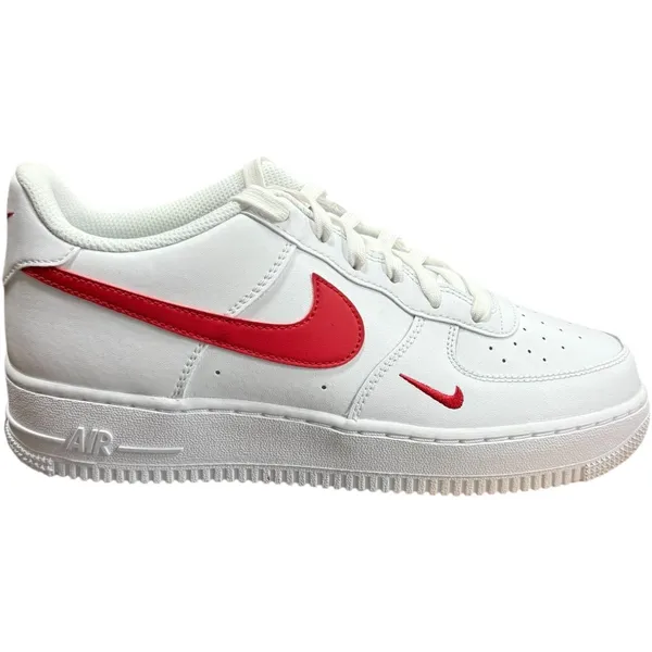 Nike Air Force 1 Wit/Rood
