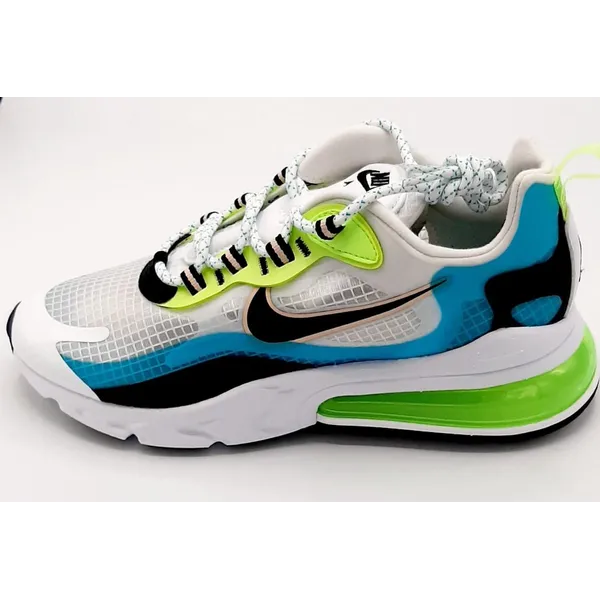 Nike Air Max 270 React blauw-zwart-groen-wit