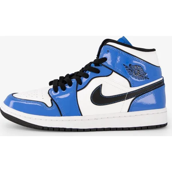 Nike Air Jordan 1 Mid SE lauw/Wit