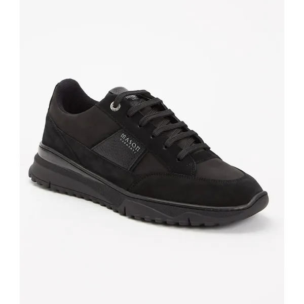 Mason Garments Mason Garments Tia Runner sneaker van suède - Zwart — vergelijk prijzen bij 1 winkel