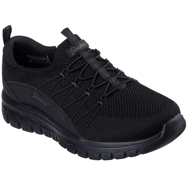 Skechers Skechers Sport Womens GRACEFUL PICTURE PERFEKT Sneakers Damesschoenen 100702 BBK — vergelijk prijzen bij 1 winkel