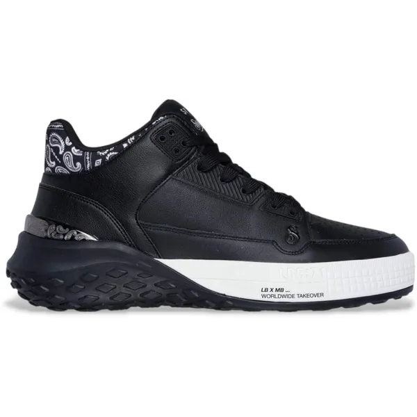 Skechers 251180 BLK Sneaker zwart