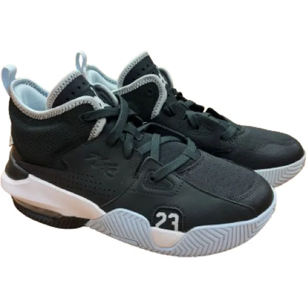 Jordan Sneakers Zwart/Wit/Licht Blauw