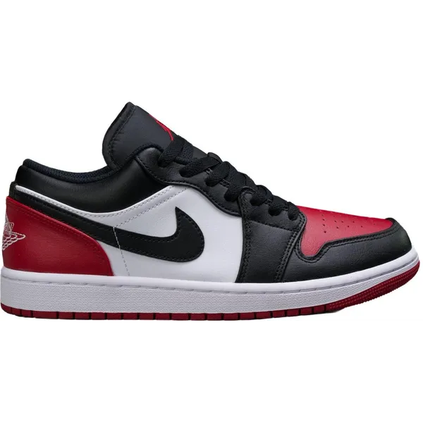 Nike Nike Air Jordan 1 Low 'Bred Toe' - 553558-161 - BRED Zwart Rood - Schoenen — vergelijk prijzen bij 1 winkel