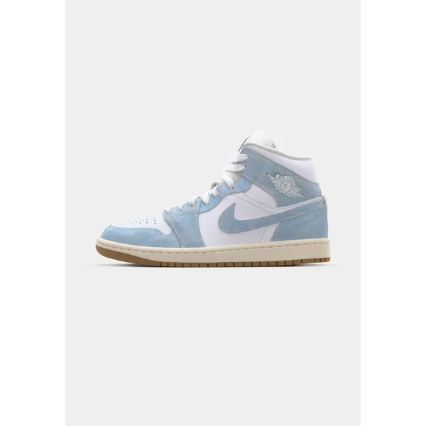 Nike Nike AIR Jordan 1 MID SE - Unisex Sneakers - Wit/Blauw — vergelijk prijzen bij 1 winkel