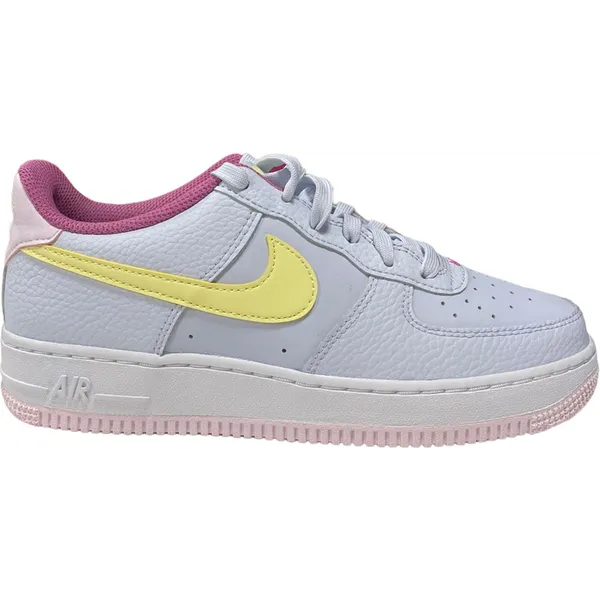 Nike Air Force 1 baby blauw - geel - paars
