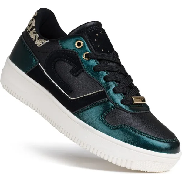 Cruyff Cruyff Campo Low Lux zwart groen sneakers dames (CC223942559) — vergelijk prijzen bij 1 winkel