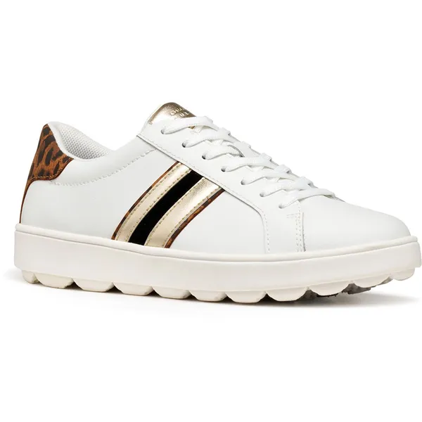 Geox Sneakers White / Cognac