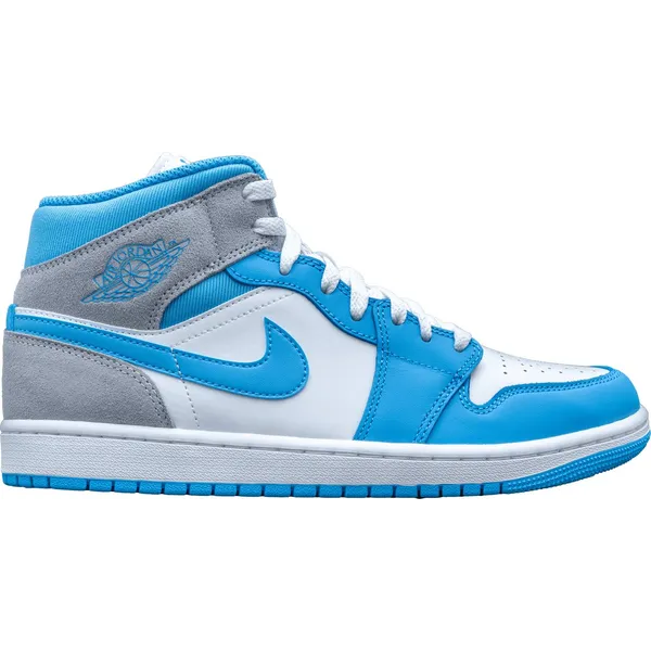 Nike Air Jordan 1 Mid University Blue Grey DX9276-100 BLAUW