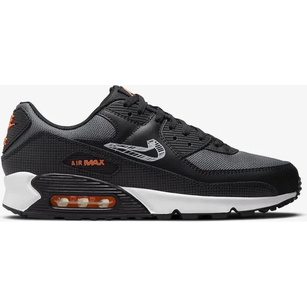 Nike Air Max 90 3D Swoosh - Sneakers - Unisex - Maat 38.5 - Black/Grey/Orange