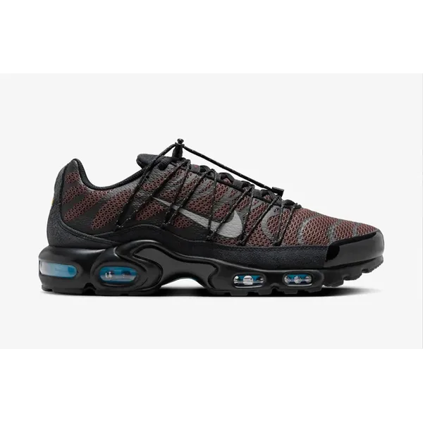 Nike Air Max Plus Utility - Maat 40.5 - Baroque Brown / University Blue - Sneakers Unisex - Doos Zonder Deksel