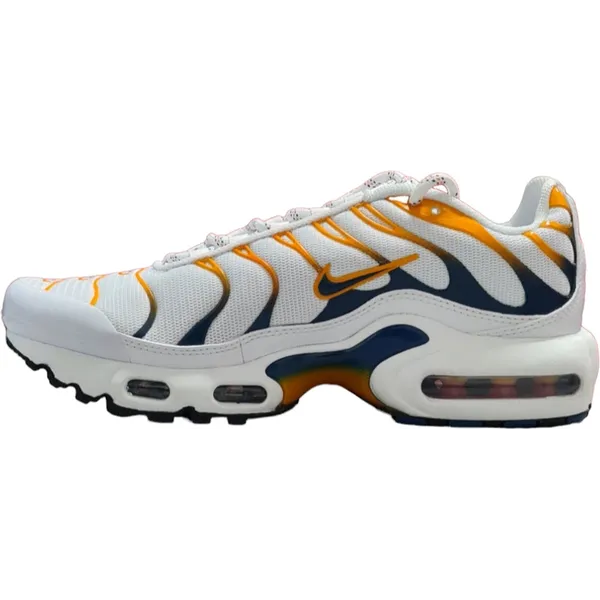 Nike Air Max Plus wit/ blauw / geel