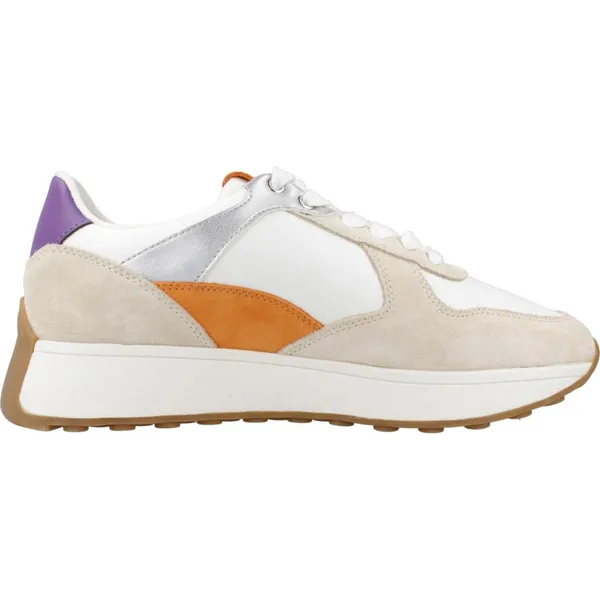 Geox Sneaker Off White / Orange