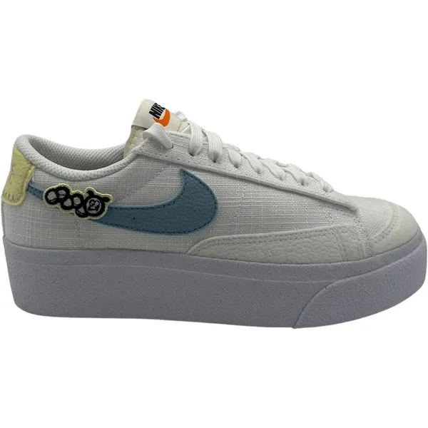 Nike Blazer Low Platform SE NN Blauw/Wit
