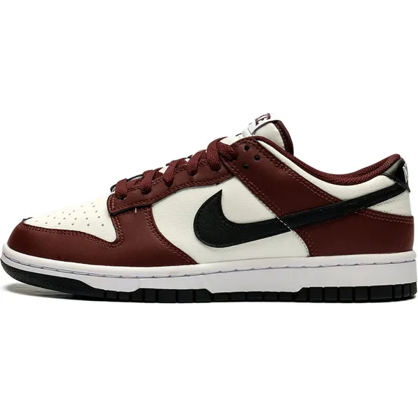 Nike Dunk Low Wit/Rood/Zwart