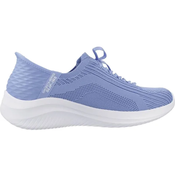Skechers Ultra Flex 3.0 Dames Sneakers - Blauw Maat 35 - Comfortabel, Stijlvol en Ademend