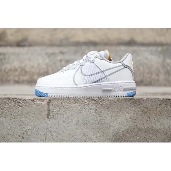 Nike Air Force 1 React SU (GS) - Wit