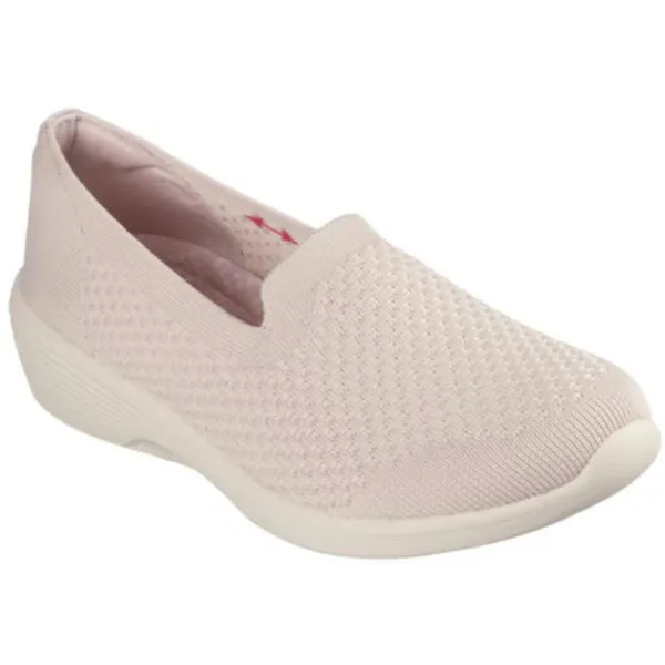 Skechers Arya Clear Skies Dames Sneakers Beige EU 37 - Comfortabel en Elegante Vrijetijdsschoen