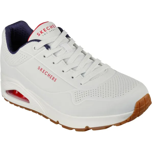 Skechers UNO Luchtige Comfort Sneaker voor Mannen - Wit