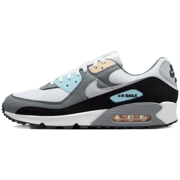 Nike Air Max 90 - Herenschoen - Zwart/Blauw/Wit