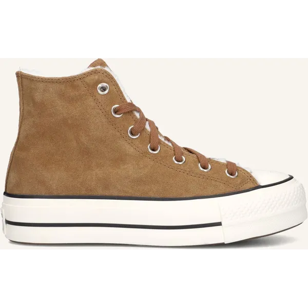 Converse Converse Chuck Taylor Aal Star Lift Hi Sneakers - Dames - Bruin — vergelijk prijzen bij 1 winkel