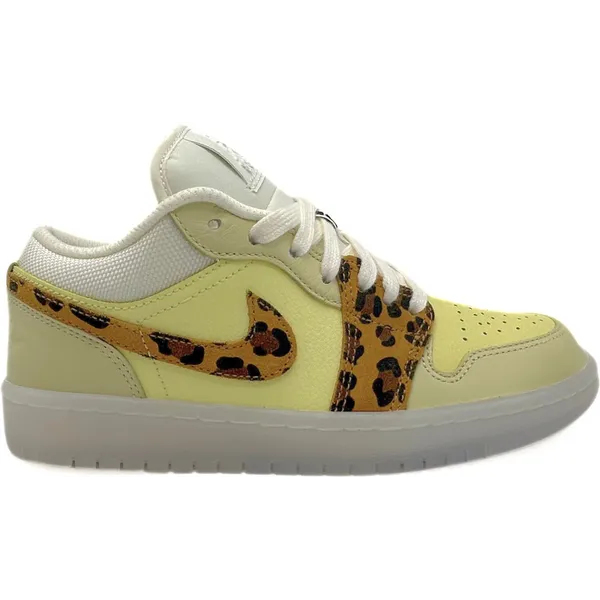 Nike Air Jordan 1 Low Panterprint/Geel