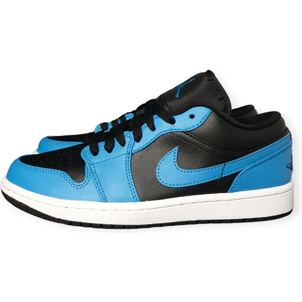 Nike Air Jordan 1 Low Laser Blue Black - 553558-410 - Maat 40 - Sneakers Dames