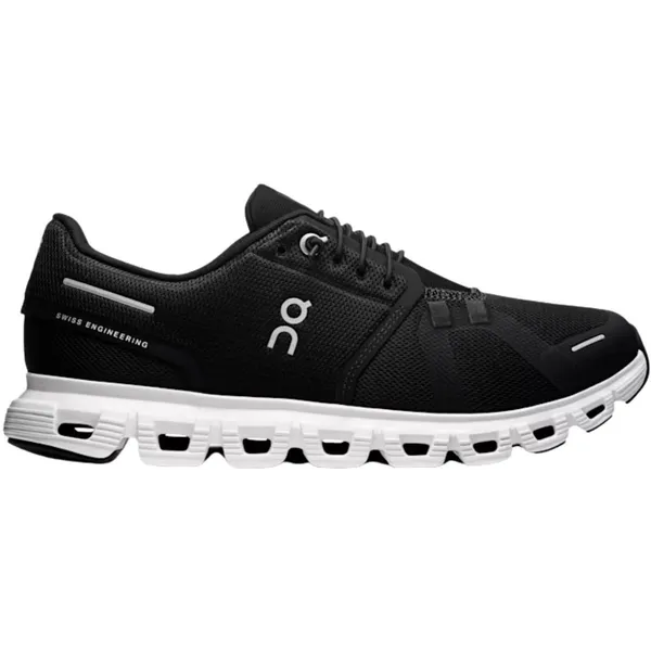 ON Cloud 6 Wandelsneakers Dames Zwart 41