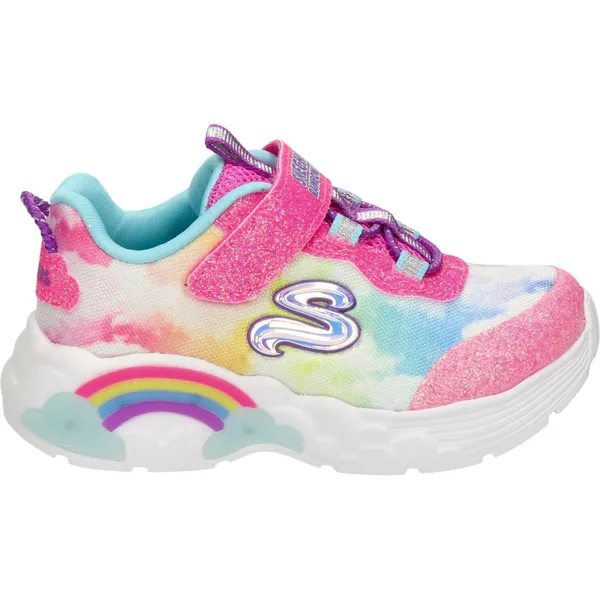 Skechers Skechers S Lights meisjes sneaker - Fuchsia — vergelijk prijzen bij 1 winkel