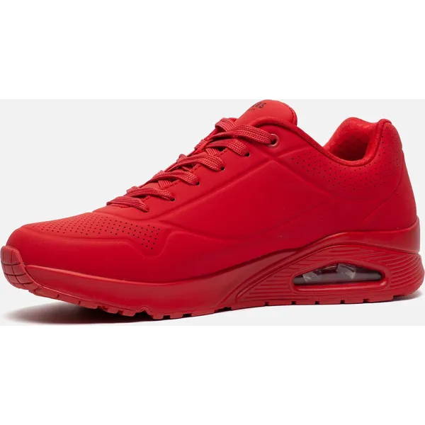 Skechers Uno - Stand On Air Heren Sneakers - Rood