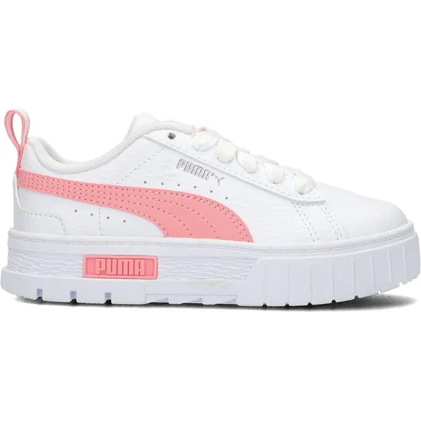 PUMA PUMA Mayze Lth 1 Lage sneakers - Meisjes - Wit — vergelijk prijzen bij 1 winkel