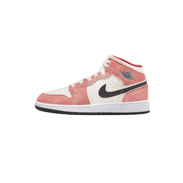 Nike Nike Air Jordan 1 Mid SE (GS), Orange Suede, DV1336-800, EUR 38.5 — vergelijk prijzen bij 1 winkel