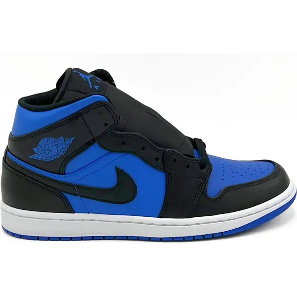 Nike NIKE AIR JORDAN 1 MID Black Royal Blue"