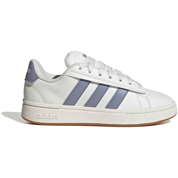 Adidas Grand Court Alpha 00s Core White / Silver Violet / Gum 10
