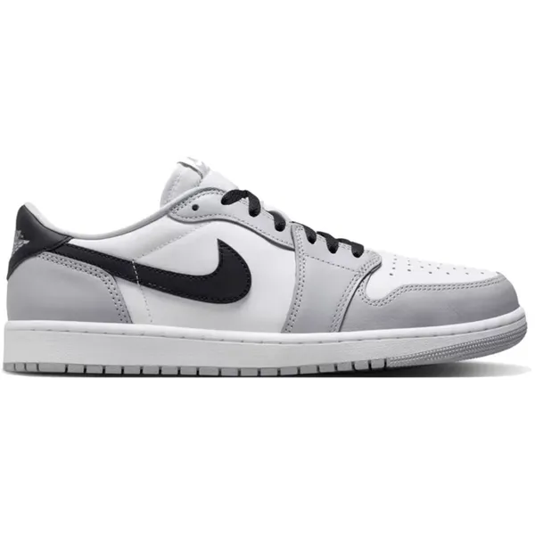 Nike Nike Air Jordan 1 Low Retro OG - Maat 45 - Grijs / Wit / Zwart - Sneakers Heren - Doos Zonder Deksel — vergelijk prijzen bij 1 winkel
