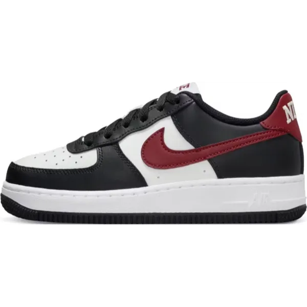 Nike Air Force 1 Wit/Zwart/Bruin