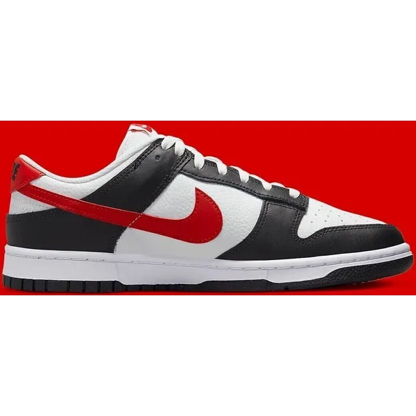 Nike Dunk Low Retro Wit/Zwart/Rood