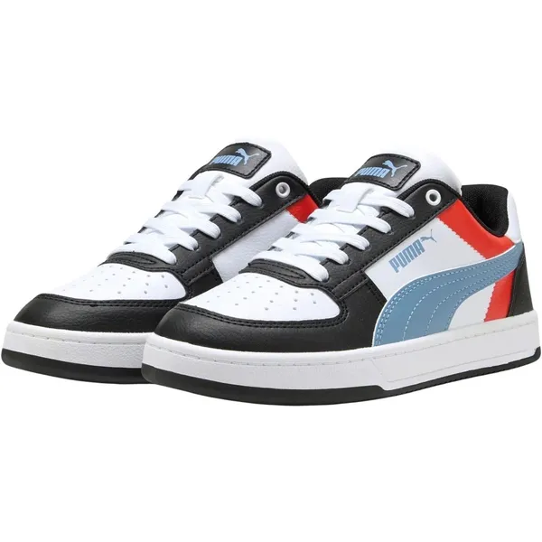 Puma Caven 2.0 Jr wit - zwart - blauw - rood