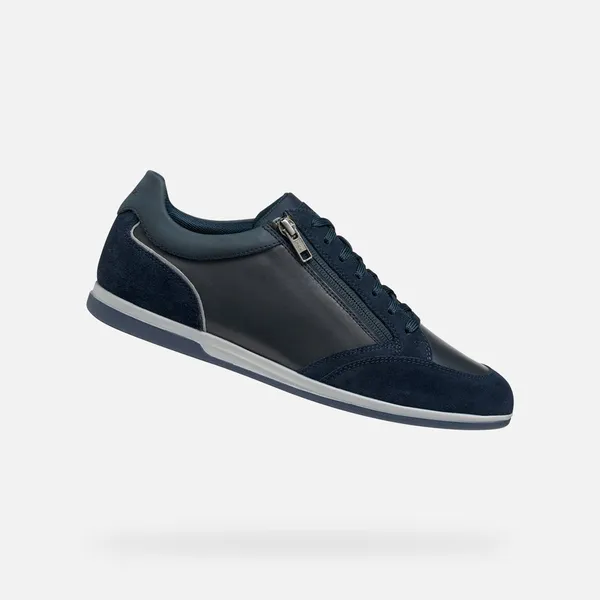 GEOX GEOX RENAN HEREN Sneakers - MARINEBLAUW — vergelijk prijzen bij 1 winkel