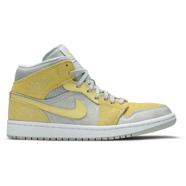 Nike Air Jordan 1 Mid Geel / Grijs