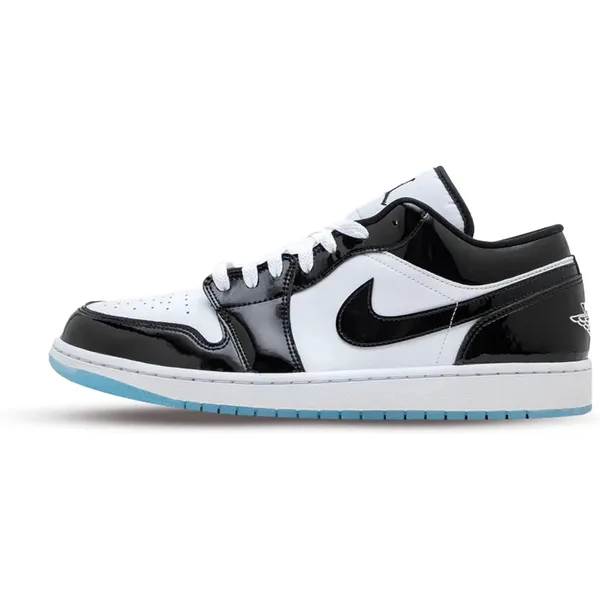 Jordan Low-top of high-top Zwart/ Wit