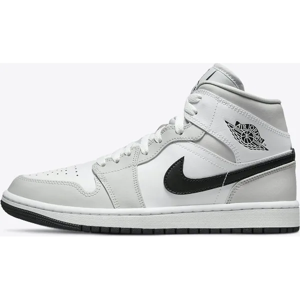 Nike Air Jordan 1 Mid Light Smoke Grey (Women's) - BQ6472-015 - Grijs - Schoenen