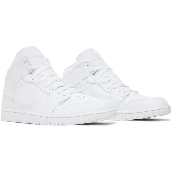 Jordan Jordan Nike Air Jordan 1 Mid - Maat 40.5 - Sneakers - Wit - Doos zonder deksel — vergelijk prijzen bij 1 winkel