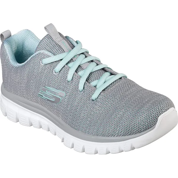 Skechers Skechers Sport GRACEFUL TWISTED FORTUNE Sneakers Dames Grijs — vergelijk prijzen bij 1 winkel