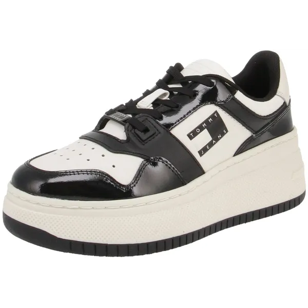 Tommy Hilfiger Tommy Hilfiger Leren Sneakers Met Rubberen Zool — vergelijk prijzen bij 1 winkel