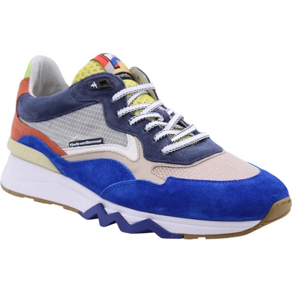 Floris Van Bommel Sneaker Koningsblauw