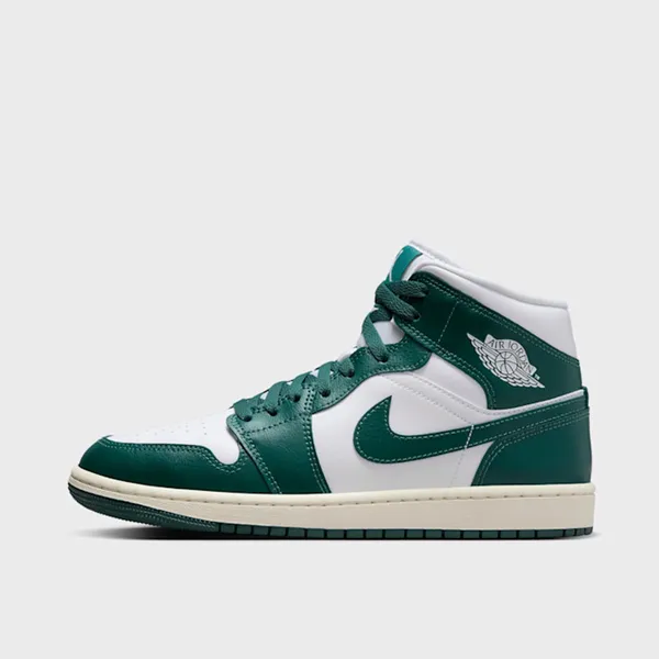 Nike Nike AIR Jordan 1 MID SE - Unisex Sneakers - Wit/Groen/Blauw — vergelijk prijzen bij 1 winkel